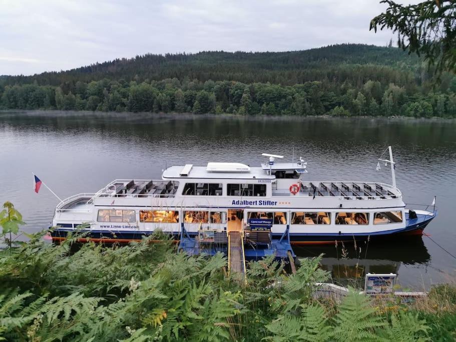 Apartman S Terasou A Vyhledem Na Jezero Lipno Kovarov Exterior photo